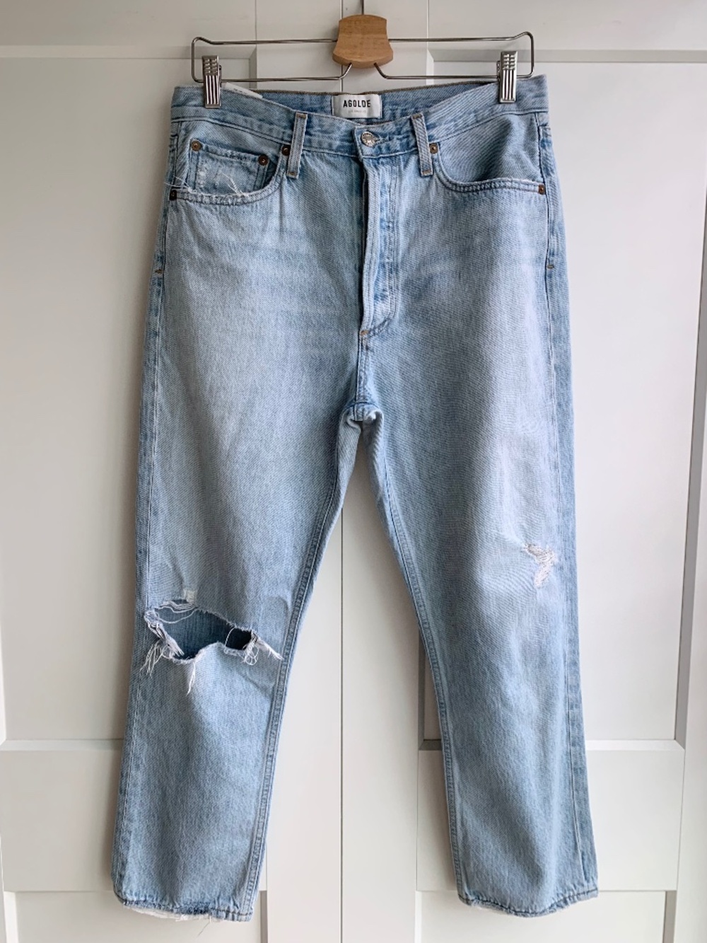 Agolde Riley Distressed Jean Size 29